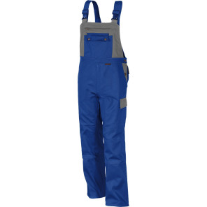 Qualitex Latzhose "image" Blue / Lightgrey - 44