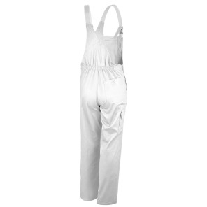 Qualitex Latzhose "basic" White - 98