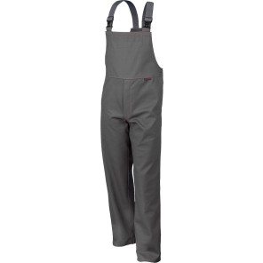 Qualitex Latzhose "robust" Charcoal - 44