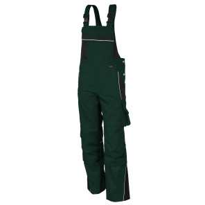 Qualitex Latzhose "PRO" Green / Black - 98