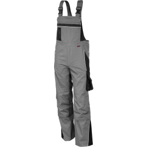 Qualitex Latzhose "PRO" Grey / Black - 72