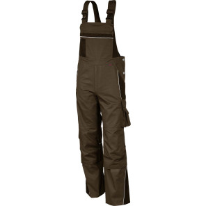 Qualitex Latzhose "PRO" Hazelnut / Chestnut - 24