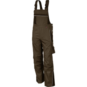 Qualitex Latzhose "PRO" Hazelnut / Chestnut - 98