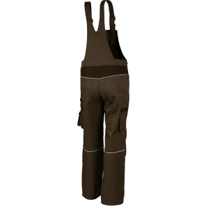 Qualitex Latzhose "PRO" Hazelnut / Chestnut - 106