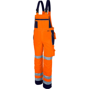 Qualitex Latzhose "PRO WS" Orange / Naval - 98
