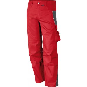 Qualitex Bundhose "PRO" Red / Grey - 26