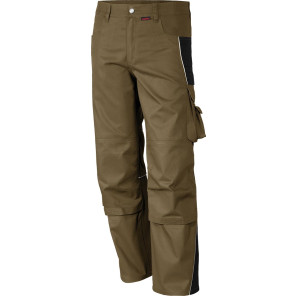 Qualitex Bundhose "PRO" Khaki / Black - 54