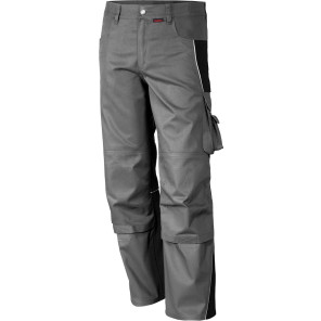 Qualitex Bundhose "PRO" Grey / Black - 24