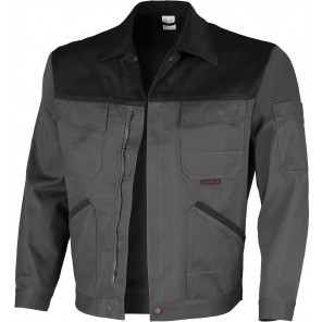 Qualitex Bundjacke "image" Grey / Black - 64