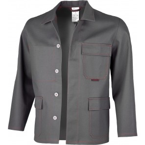 Qualitex Arbeitsjacke "robust" Charcoal - 62