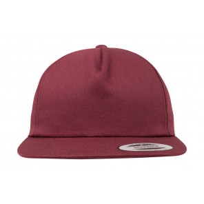 Flexfit Unstructured 5-Panel Snapback - Purple - ONE SIZE