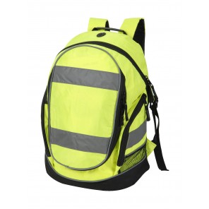 Shugon Hi-Vis Backpack - Hi-Vis Yellow/Black - OneSize
