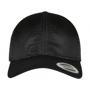 Flexfit 360° Omnimesh Cap - Black - OneSize