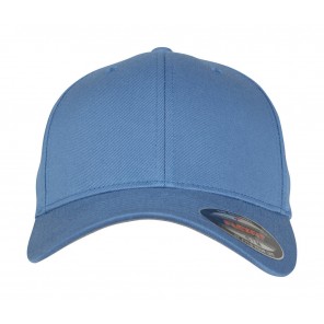 Flexfit Flexfit Wooly Combed Cap Kids - Slate Blue - Youth52-54cm
