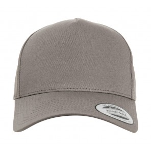 Flexfit 5-Panel Curved Classic Snapback - Grey - OneSize