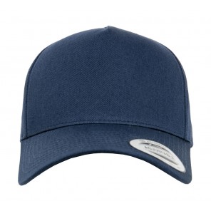 Flexfit 5-Panel Curved Classic Snapback - Navy - OneSize