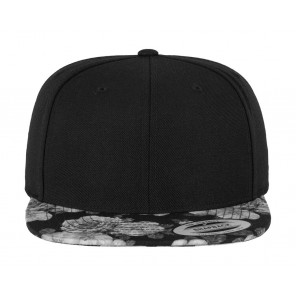 Flexfit Roses Snapback - Black/Grey - OneSize