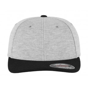 Flexfit Flexfit Double Jersey 2-Tone - Grey/Black - L/XL