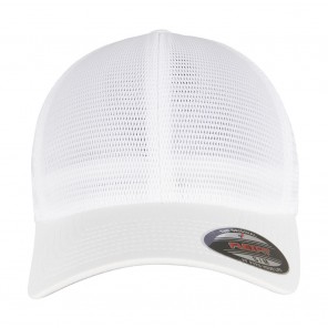 Flexfit Flexfit 360 Omnimesh Cap - White - S/M