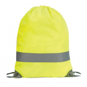 Shugon Stafford Hi-vis Drawstring Tote - Hi-Vis Yellow - OneSize
