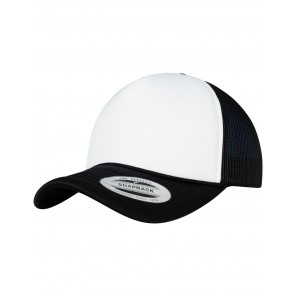 Flexfit Foam Trucker Cap Curved Visor