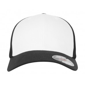 Flexfit Flexfit Mesh Colored Front - Black/White/Black - L/XL