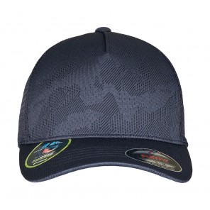 Flexfit Flexfit Jaquard Camo Cap - Navy - S/M