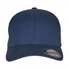 Flexfit V-Flexfit® Cotton Twill Cap - Navy - S/M