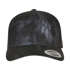 Flexfit Classics® Kryptek® RetroTrucker Cap - Black - ONE SIZE