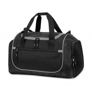 Shugon Piraeus Sports Holdall - Black/Light Grey - OneSize