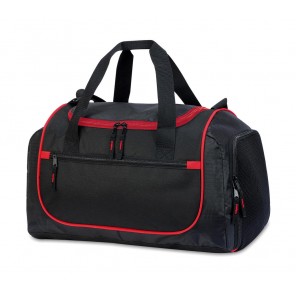 Shugon Piraeus Sports Holdall - Black/Red - OneSize