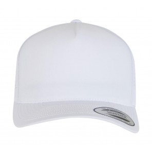 Flexfit YP CLASSICS 5 Panel Snapckback - White - OneSize