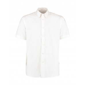 Kustom Kit Classic Fit Workforce Shirt - White - S