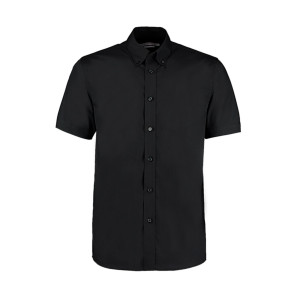 Kustom Kit Classic Fit Workforce Shirt - Black - M