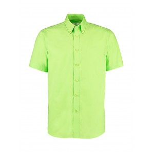 Kustom Kit Classic Fit Workforce Shirt - Lime - S