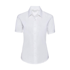 Russell Collection Ladies' Classic Oxford Shirt - White - XL (Retoure-Ware)