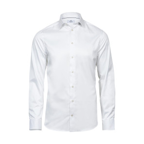 Tee Jays Luxury Shirt Slim Fit - White - M