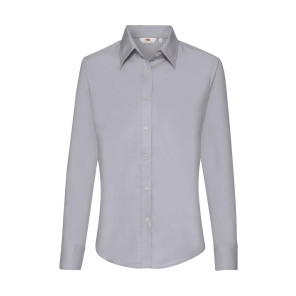 Fruit of the Loom Damen Oxford Hemd LS