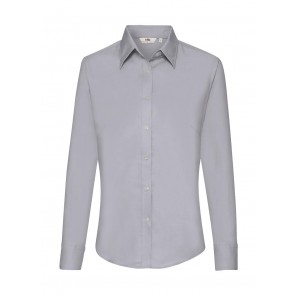 Fruit of the Loom Damen Oxford Hemd LS