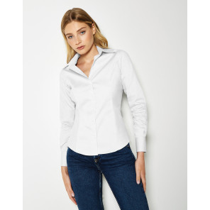 Kustom Kit Women's Tailored Fit Premium Oxford Shirt