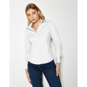 Kustom Kit Women's Tailored Fit Premium Oxford Shirt