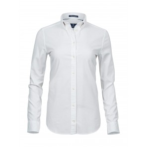 Tee Jays Ladies' Perfect Oxford Shirt - White - 3XL