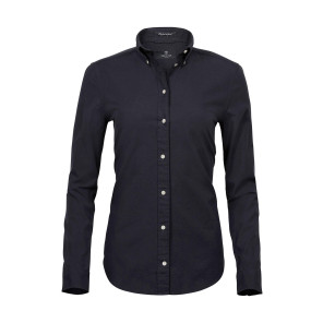 Tee Jays Ladies' Perfect Oxford Shirt - Black - 2XL