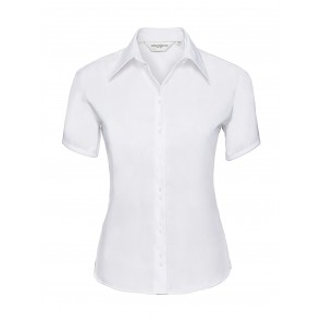 Russell Collection Ladies' Ultimate Non-iron Shirt - White - XS(34)