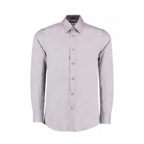 Kustom Kit Tailored Fit Premium Contrast Oxford Shirt