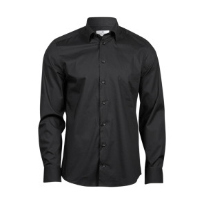 Tee Jays Stretch Luxury Shirt - Black - 2XL