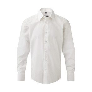 Russell Oxford Hemd LA White - Größe 2XL