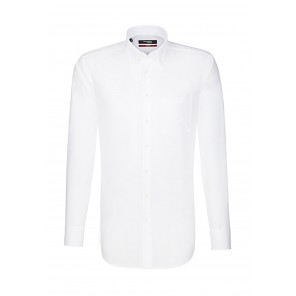 Seidensticker Seidensticker Regular Fit 1/1 Button Down - White - 45