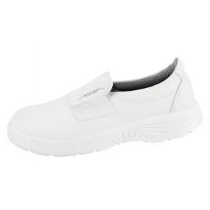 Abeba Sicherheitsschuhe x-light S2 Slipper weiß HACCP CE SRC
