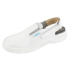 Abeba Sicherheitsschuhe x-light SB Clog weiß CE SRC